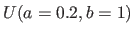 $U(a=0.2,b=1)$